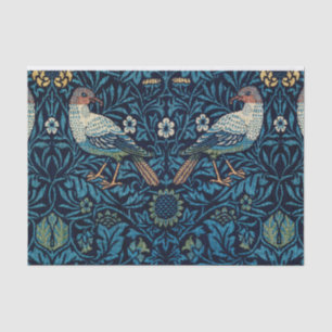 Papier Mousseline William Morris Blue Birds Tapestry Classic
