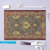 Papier Mousseline William Morris Classique Tapis Art Design d'impres (Artisanat)