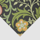 Papier Mousseline William Morris Conception botanique florale persan (Détail)