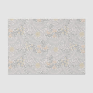 Papier Mousseline William Morris Coral & Sage Larkspur Motif