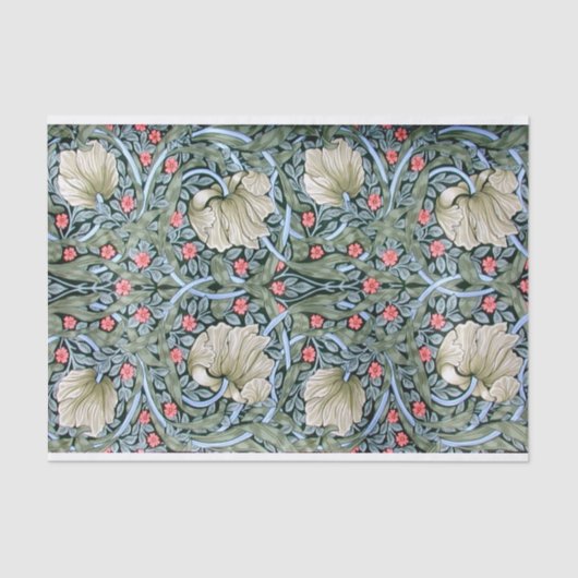Papier Mousseline William Morris Design Tissue Paper (Recto)
