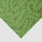 Papier Mousseline William Morris Fern Nature Découpage Livre vert (Détail)