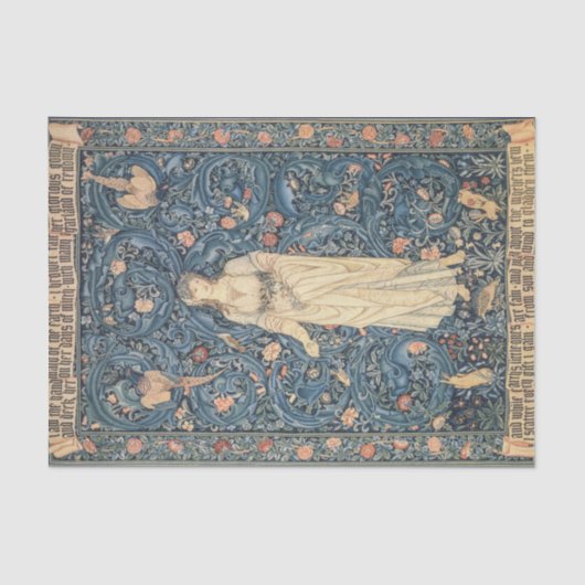 Papier Mousseline William Morris - Flora (Recto)