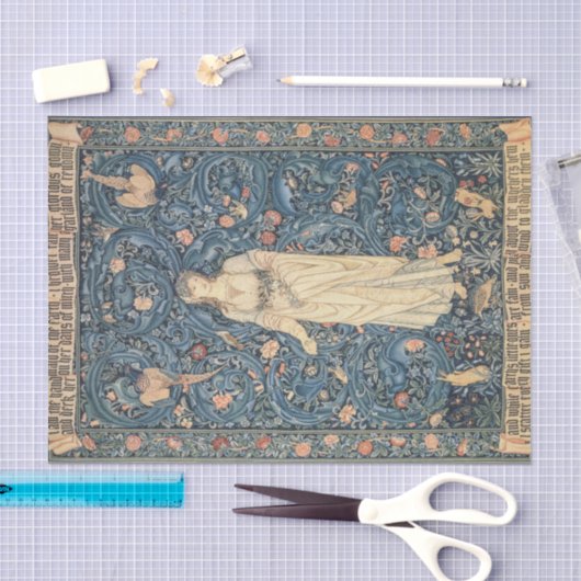 Papier Mousseline William Morris - Flora (Artisanat)