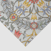 Papier Mousseline William Morris Floral Circle Flower Illustration (Détail)