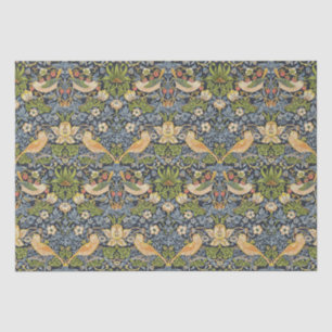 Papier Mousseline William Morris - Fraise Thief Motif Floral
