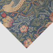 Papier Mousseline William Morris Fraise Voleurs Oiseaux (Détail)