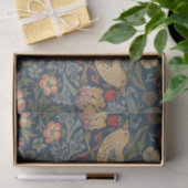 Papier Mousseline William Morris Fraise Voleurs Oiseaux (Cadeau)
