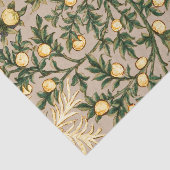 Papier Mousseline William Morris Fruit Floral Jardin Fleur Classique (Détail)