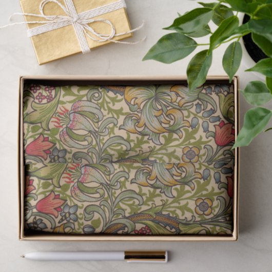 Papier Mousseline William Morris Golden Lily (Cadeau)