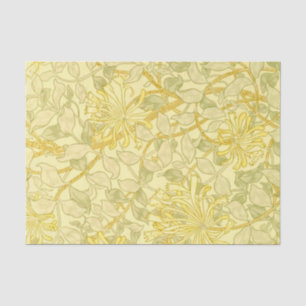 Papier Mousseline William Morris - Honeysuckie jaune