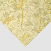 Papier Mousseline William Morris - Honeysuckie jaune (Détail)