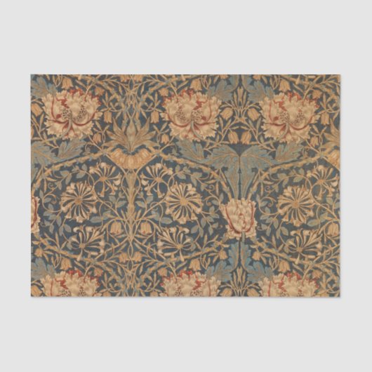 Papier Mousseline William Morris Honeysuckle Rich Wallpaper (Recto)