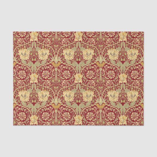 Papier Mousseline William Morris Honeysuckle Tissue Paper (Recto)