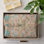 Papier Mousseline William Morris Hyacinth Flower Rose Art (Cadeau)