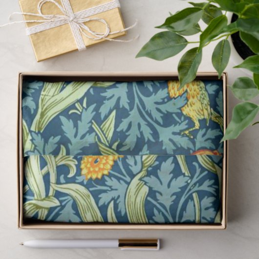 Papier Mousseline William Morris - Iris (Cadeau)