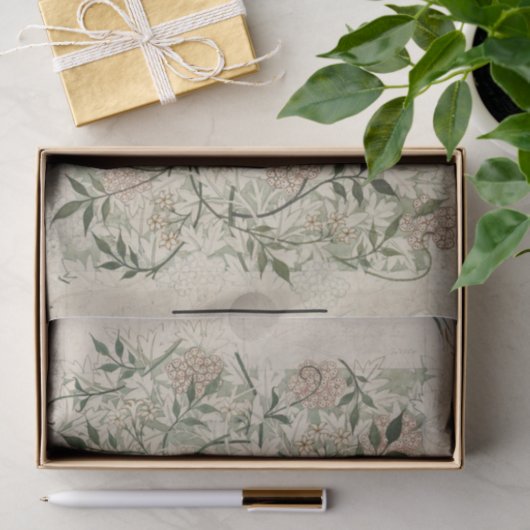 Papier Mousseline William Morris Jasmine (Cadeau)