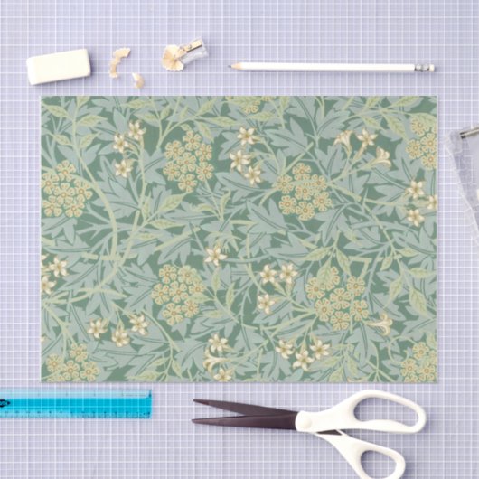 Papier Mousseline William Morris | Jasmine (Artisanat)