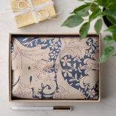 Papier Mousseline William Morris LEAF MOTIF DECOUPAGE Tissue Paper (Cadeau)