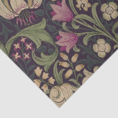 Papier Mousseline William Morris Lily Art Nouveau Pape de tissus flo (Détail)
