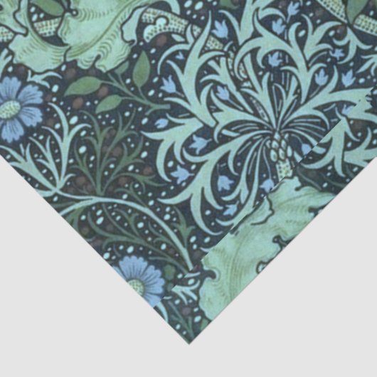 Papier Mousseline William Morris Motif d'algues (Détail)