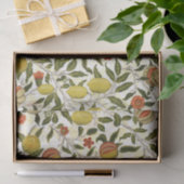 Papier Mousseline William Morris Motif de grenade Lemons Fruits (Cadeau)