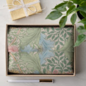 Papier Mousseline William Morris Myrtle Fleur Floral Botanique (Cadeau)