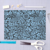 Papier Mousseline William Morris Particularités Florales Anénome d'o (Artisanat)