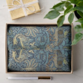 Papier Mousseline William Morris Peacock and Dragon Woven Design (Cadeau)