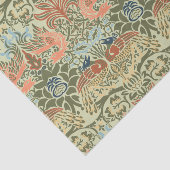 Papier Mousseline William Morris Peacock et Dragon (Détail)