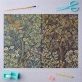 Papier Mousseline William Morris - Pheasant Bird Tree Botanical (Artisanat)