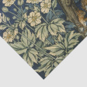 Papier Mousseline William Morris - Pheasant Bird Tree Botanical (Détail)