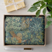 Papier Mousseline William Morris Pheasant Découpage Tissu papier (Cadeau)