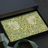 William Morris Pimpernel Motif Vintage Tissue Pa