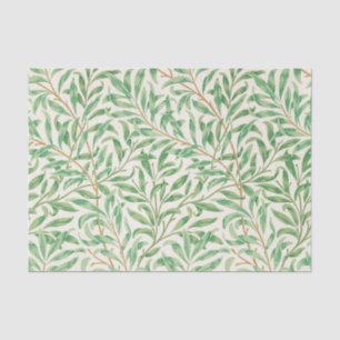 Papier Mousseline William Morris. Saumon. Verdure vintage