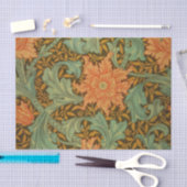Papier Mousseline William Morris Single Stem Pattern (Artisanat)