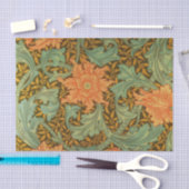 Papier Mousseline William Morris Single Stem Pattern (Artisanat)