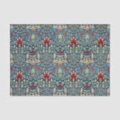 Papier Mousseline William Morris Snakehead Design (Recto)