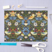 Papier Mousseline William Morris, Strawberry Thief (Artisanat)
