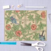 Papier Mousseline William Morris Trellis Design classique de papier  (Artisanat)
