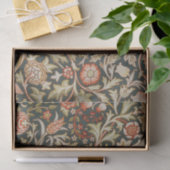 Papier Mousseline William Morris Trent Garden Flower Classic Botanic (Cadeau)