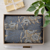 Papier Mousseline William Morris Tulip Willow Blue Motif (Cadeau)