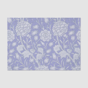 Papier Mousseline William Morris - Tulipes sauvages Purple Floral
