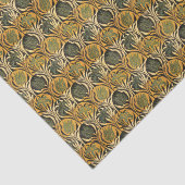 Papier Mousseline William Morris Tulips & Lilies Tapis Classique (Détail)