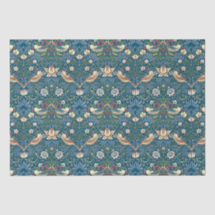Papier Mousseline William Morris Vintage Strawberry Thief Motif