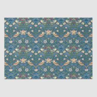 Papier Mousseline William Morris Vintage Strawberry Thief Motif
