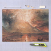 Papier Mousseline William Turner - Vésuve en éruption (Artisanat)