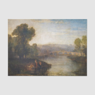 Papier Mousseline William Turner - Vue sur Richmond Hill et le pont