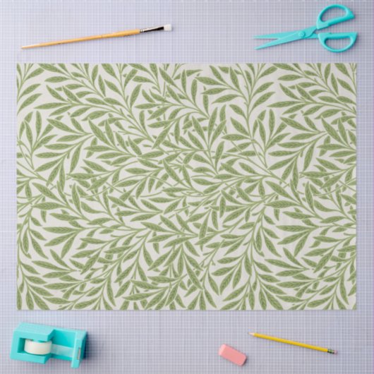 Papier Mousseline Willow Motif, William Morris (Artisanat)