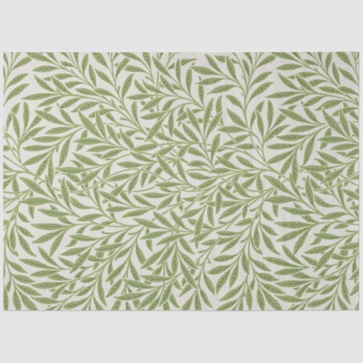 Papier Mousseline Willow Motif, William Morris (Recto)